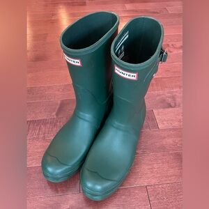 Hunter Rain Boots, Classic Forest Green